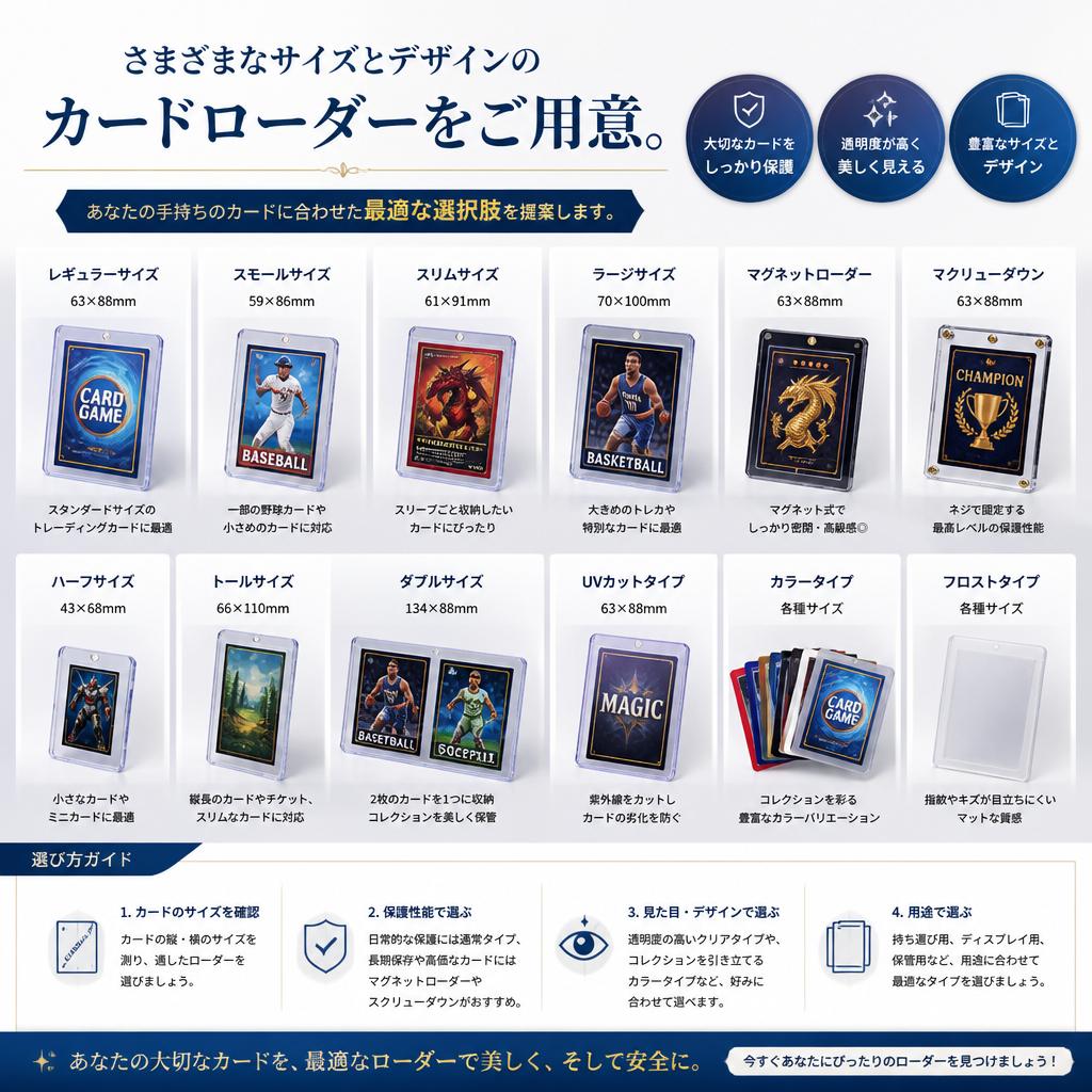 カードローダーの種類と選び方